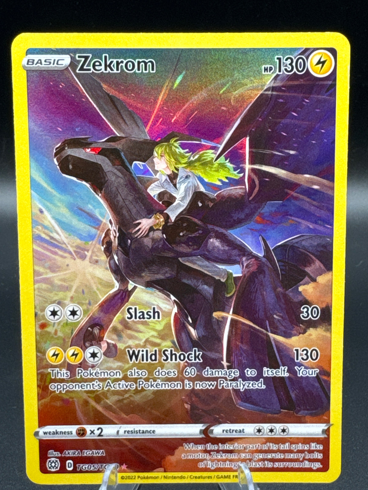 Pokémon TCG: 2022 Zekrom TG05/TG30 Trainer Gallery - MP