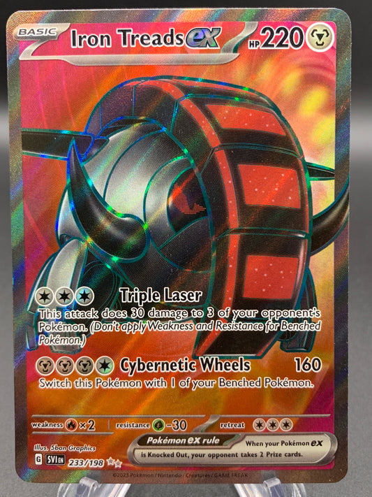Pokémon TCG: 2023 Iron Treads Ex - 233/198 - Scarlet & Violet Base Set