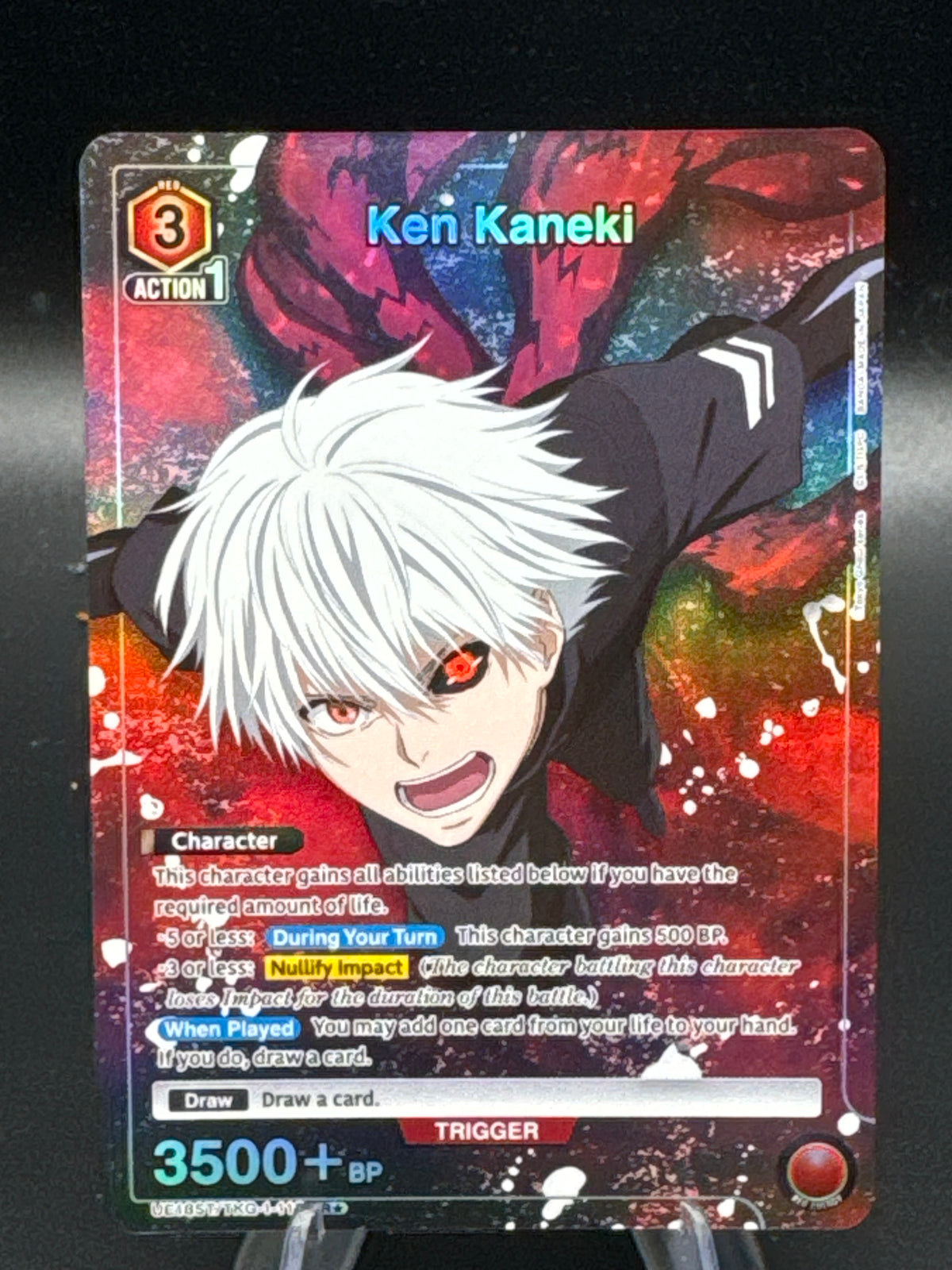 Union Arena TCG: Ken kaneki 112 UE18ST: Tokyo Ghoul Starter Deck