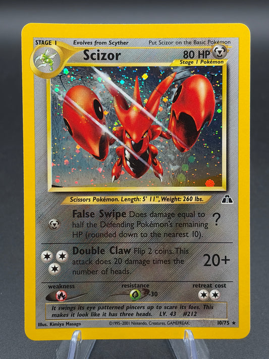 Pokémon TCG: Scizor (10) - Neo Discovery (N2)