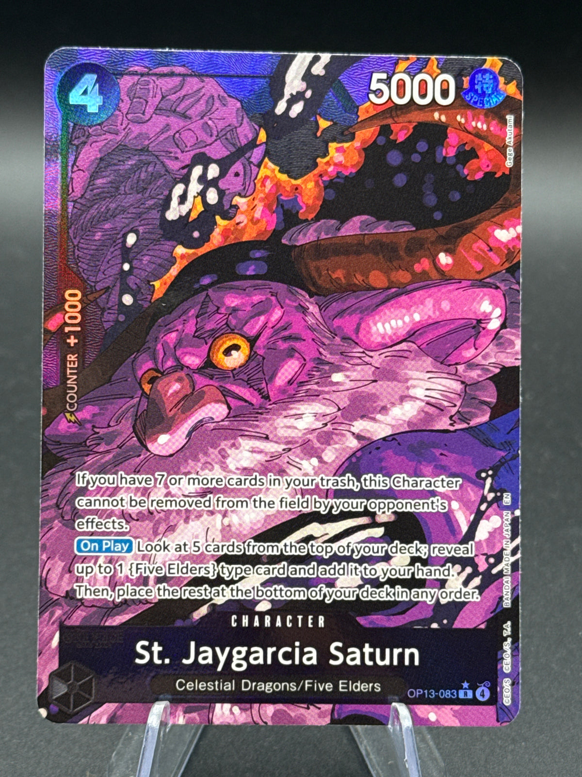 One Piece TCG: St. Jaygarcia Saturn - OP13-083 - Carrying on His Will