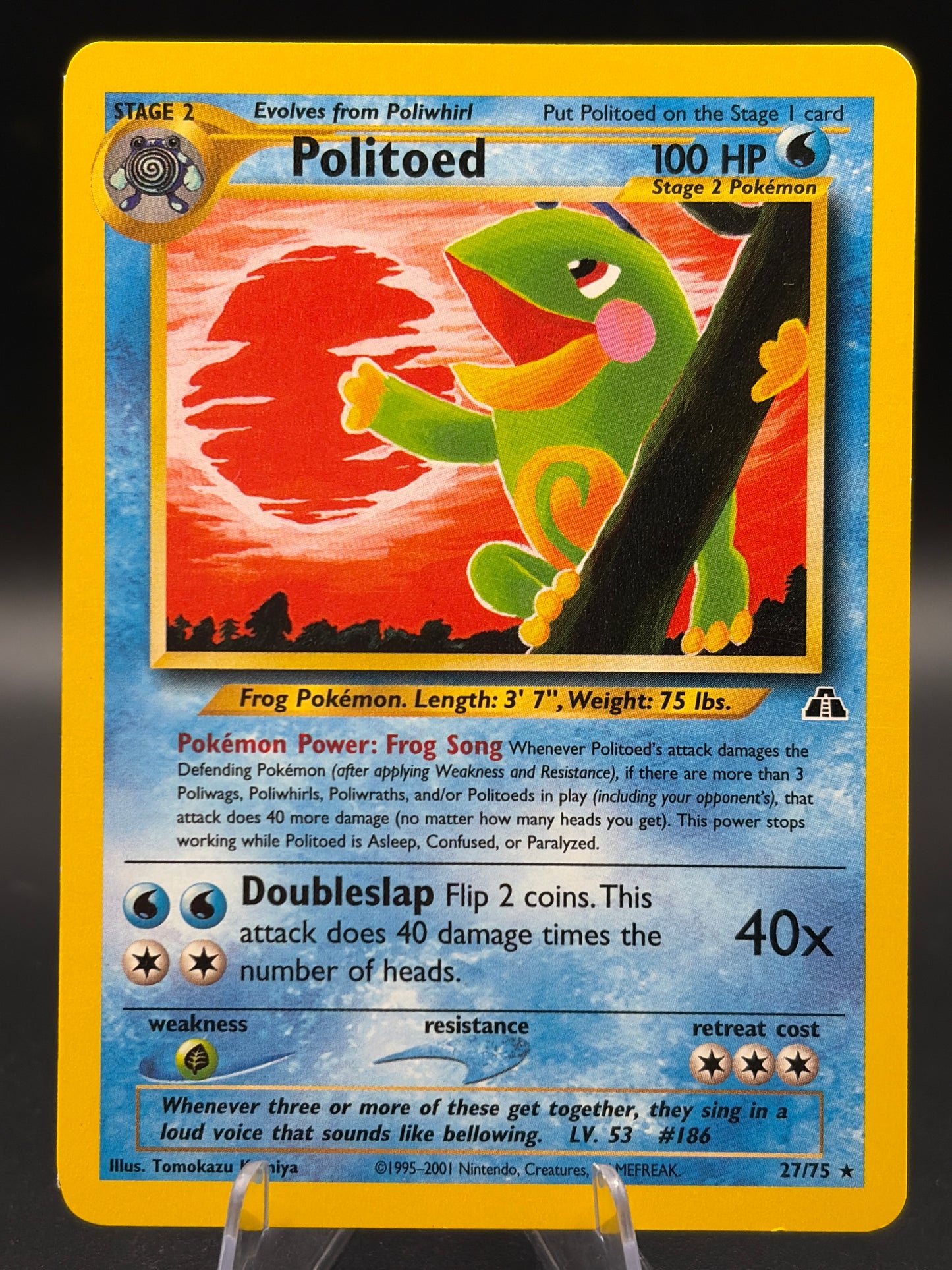 Pokémon TCG: 2001 Politoed 27/75 - Neo Discovery