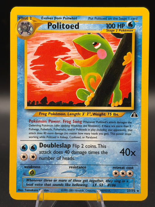 Pokémon TCG: 2001 Politoed 27/75 - Neo Discovery