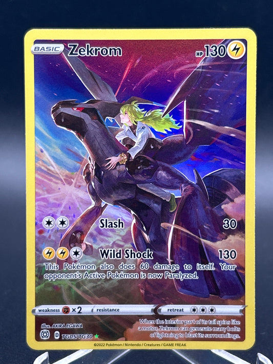 Pokémon TCG: 2022 Zekrom TG05/TG30 SWSH: Brilliant Stars Trainer Gallery