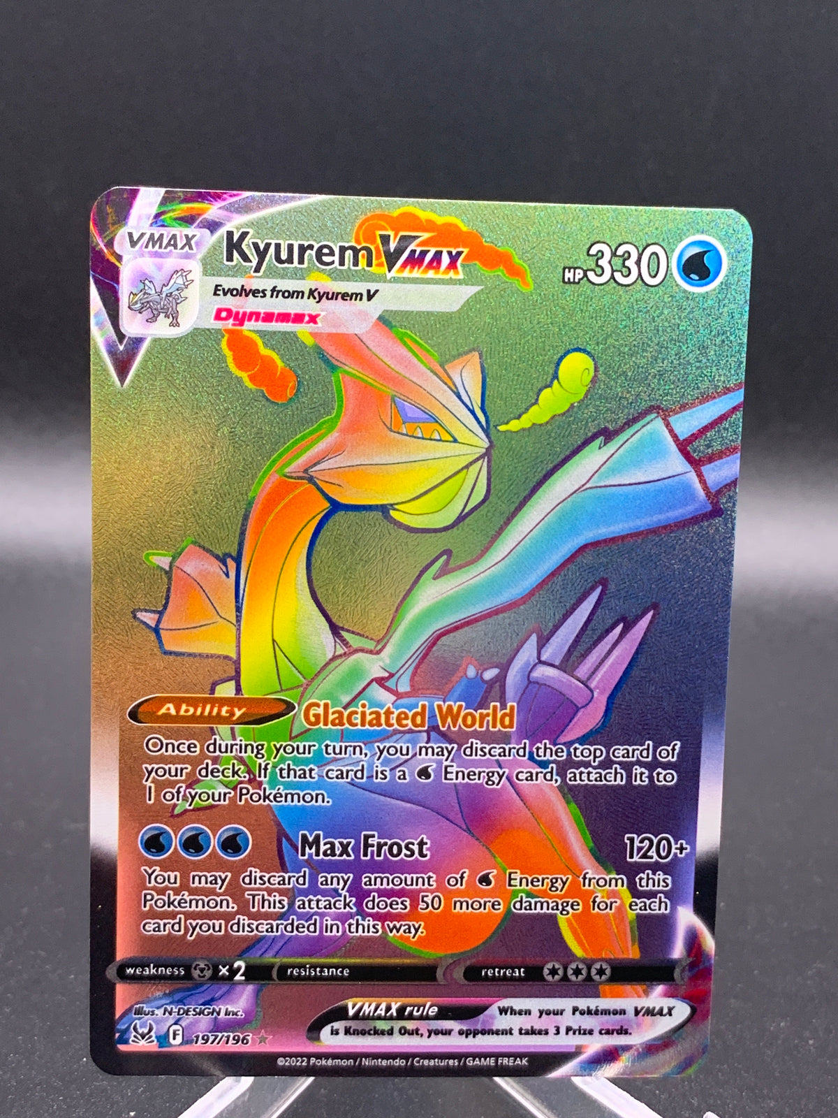 Pokémon TCG: 2022 Kyurem VMAX 197/196 SWSH: Lost Origin
