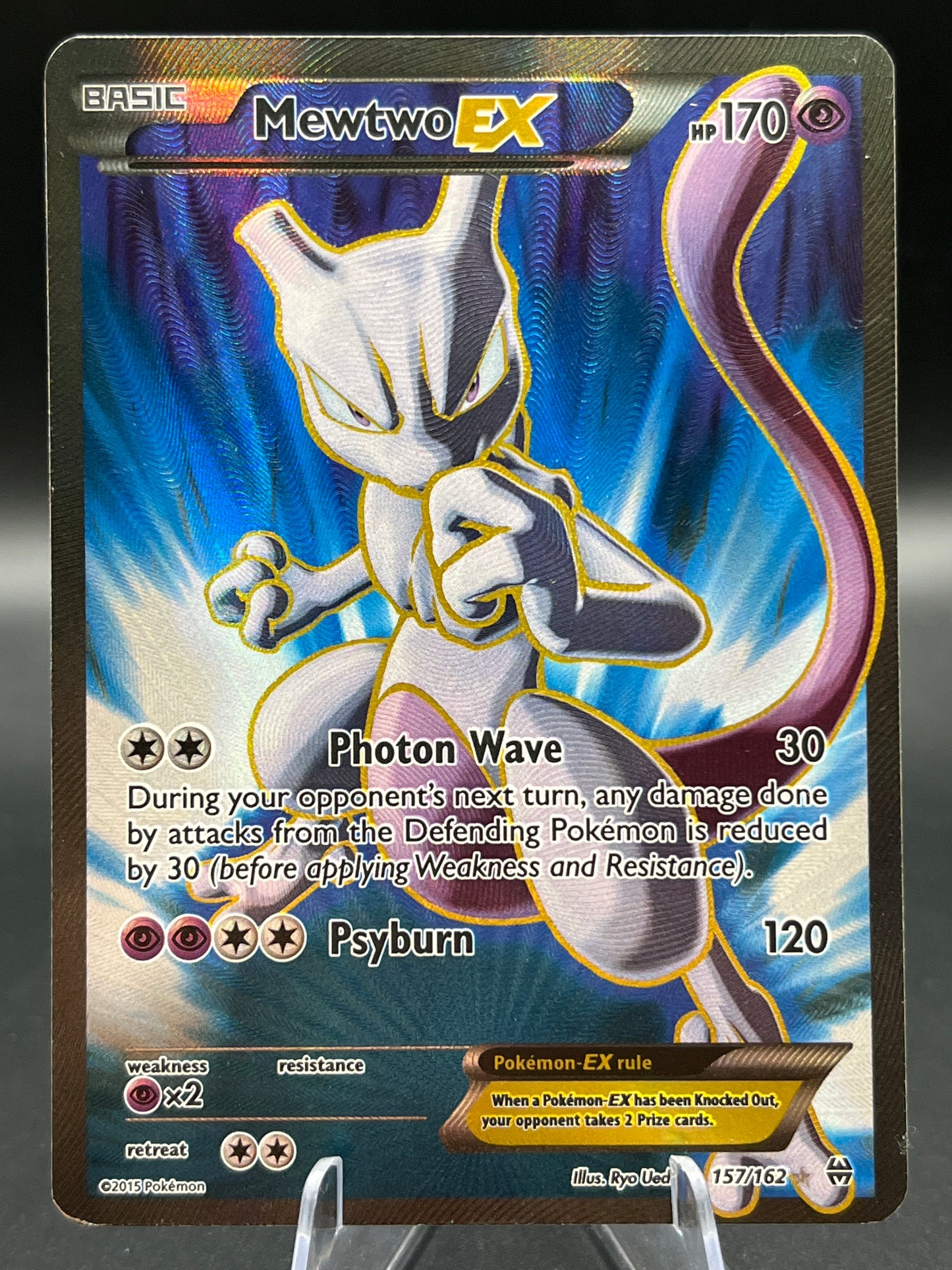 Pokémon TCG: 2015 Mewtwo EX - 157/162 - XY: Breakthrough Full Art