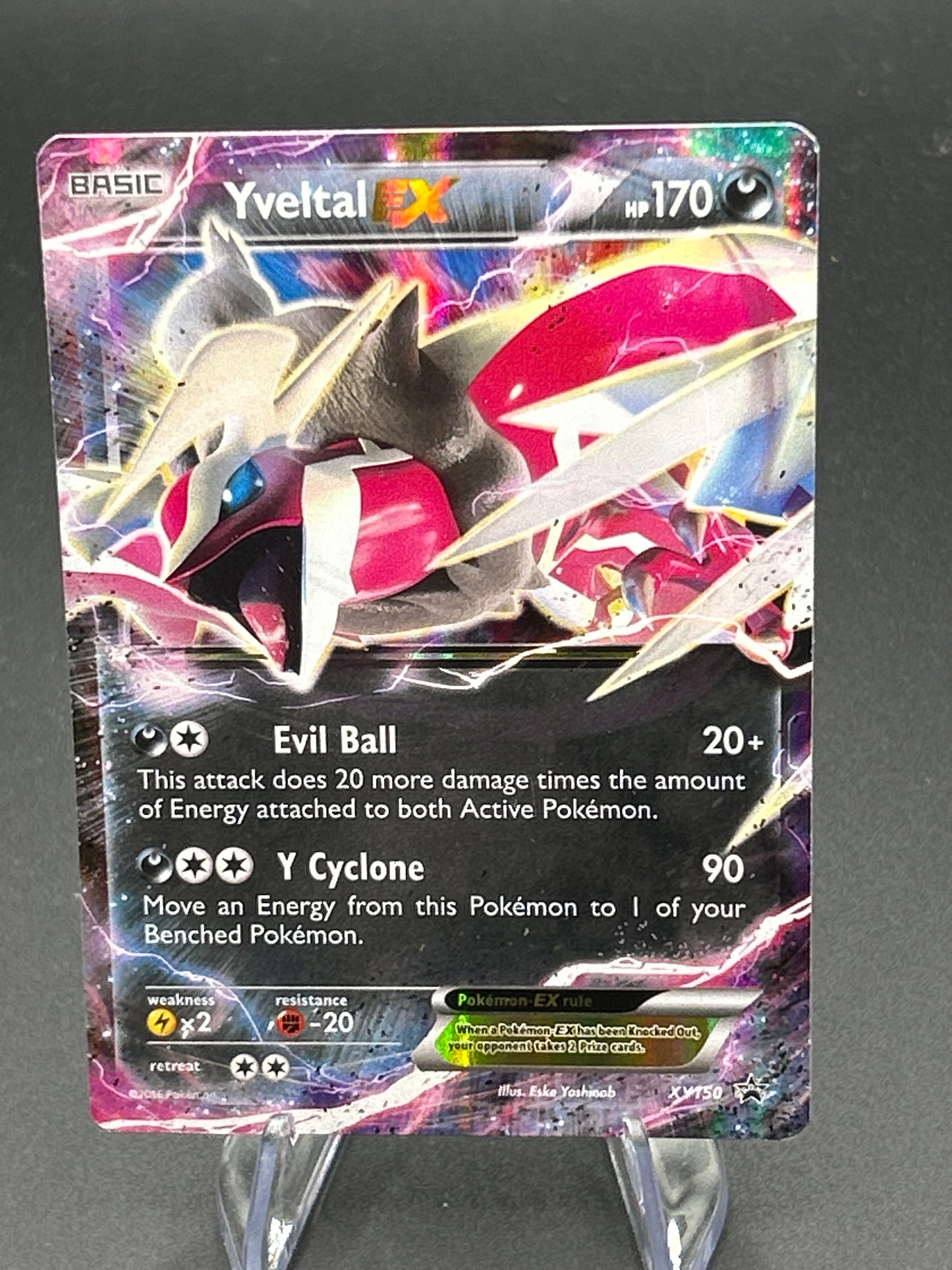 Pokémon TCG: 2016 Yveltal EX XY150 XY: XY Promos - DMG