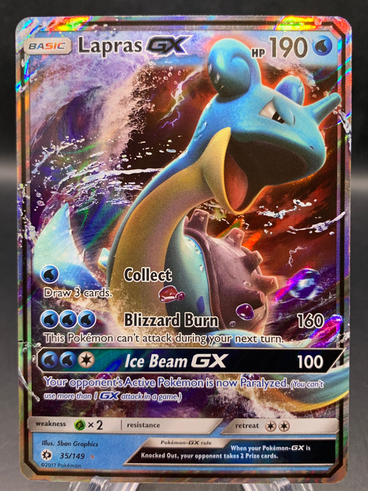 Pokémon TCG 2017 Lapras GX - 35/149 - S&M: Sun & Moon