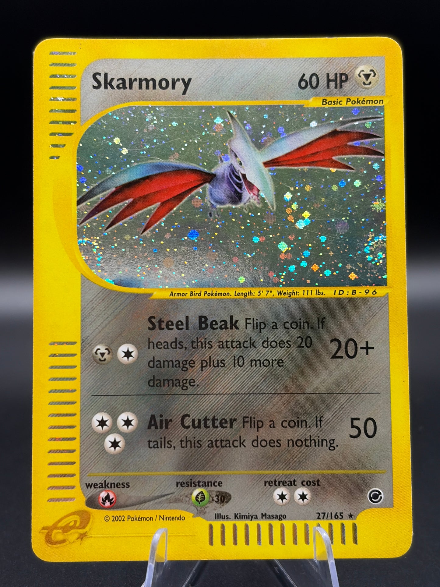 Pokémon TCG: 2002 Skarmory 27/165 - Expedition Holo