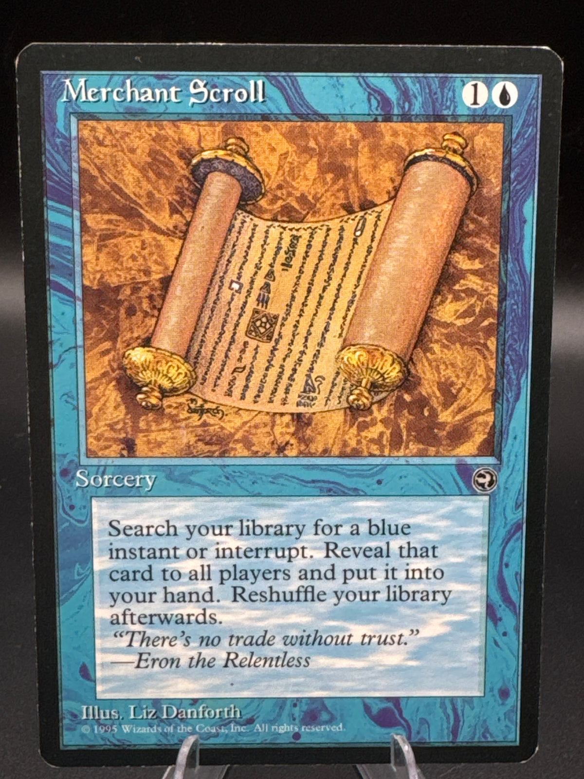 Magic The Gathering: Merchant Scroll - Homelands (HML)