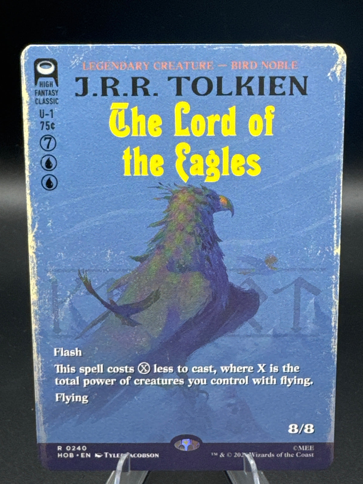 MTG TCG: 2026 The Lord of the Eagles (Borderless) - 0240 - The Hobbit (HOB)