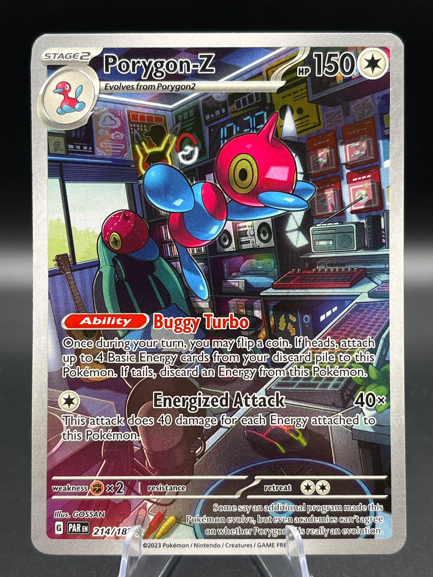 Pokémon TCG: 2023 Porygon-Z 214/182 - SV: Paradox Rift