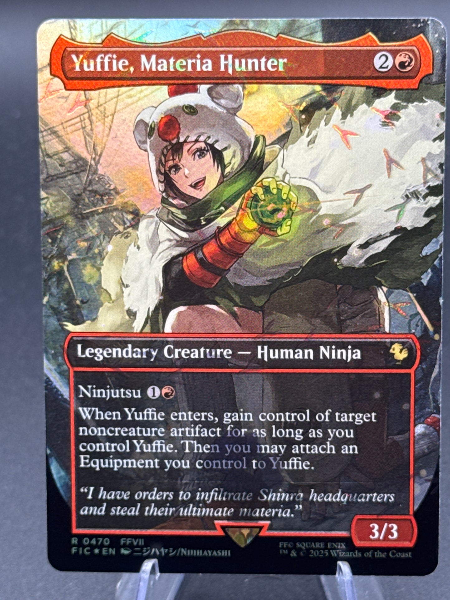 MTG TCG: Yuffie, Materia Hunter R 0470 FIN: FINAL FANTASY