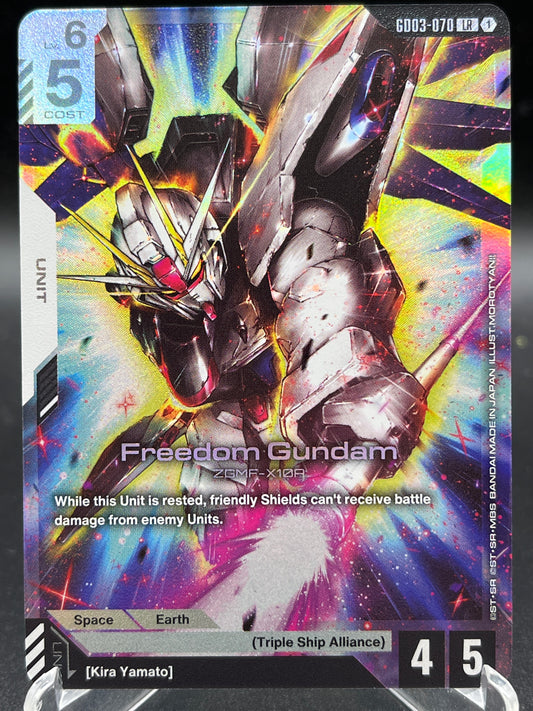 Gundam TCG: Freedom Gundam (GD03-070) - Steel Requiem (GD03)