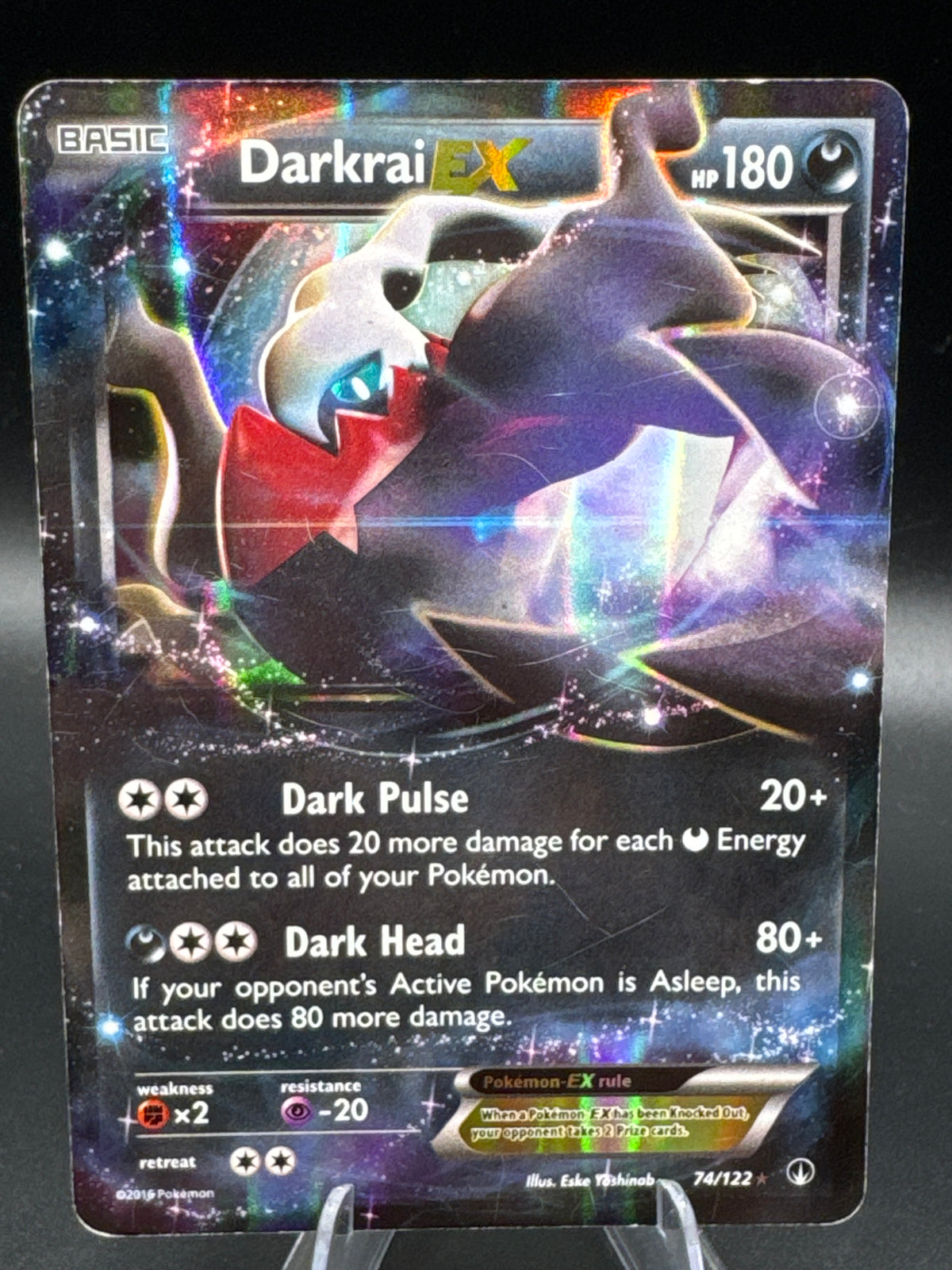 Pokémon TCG: 2016 Darkrai EX - 74/122 - XY: BREAKpoint