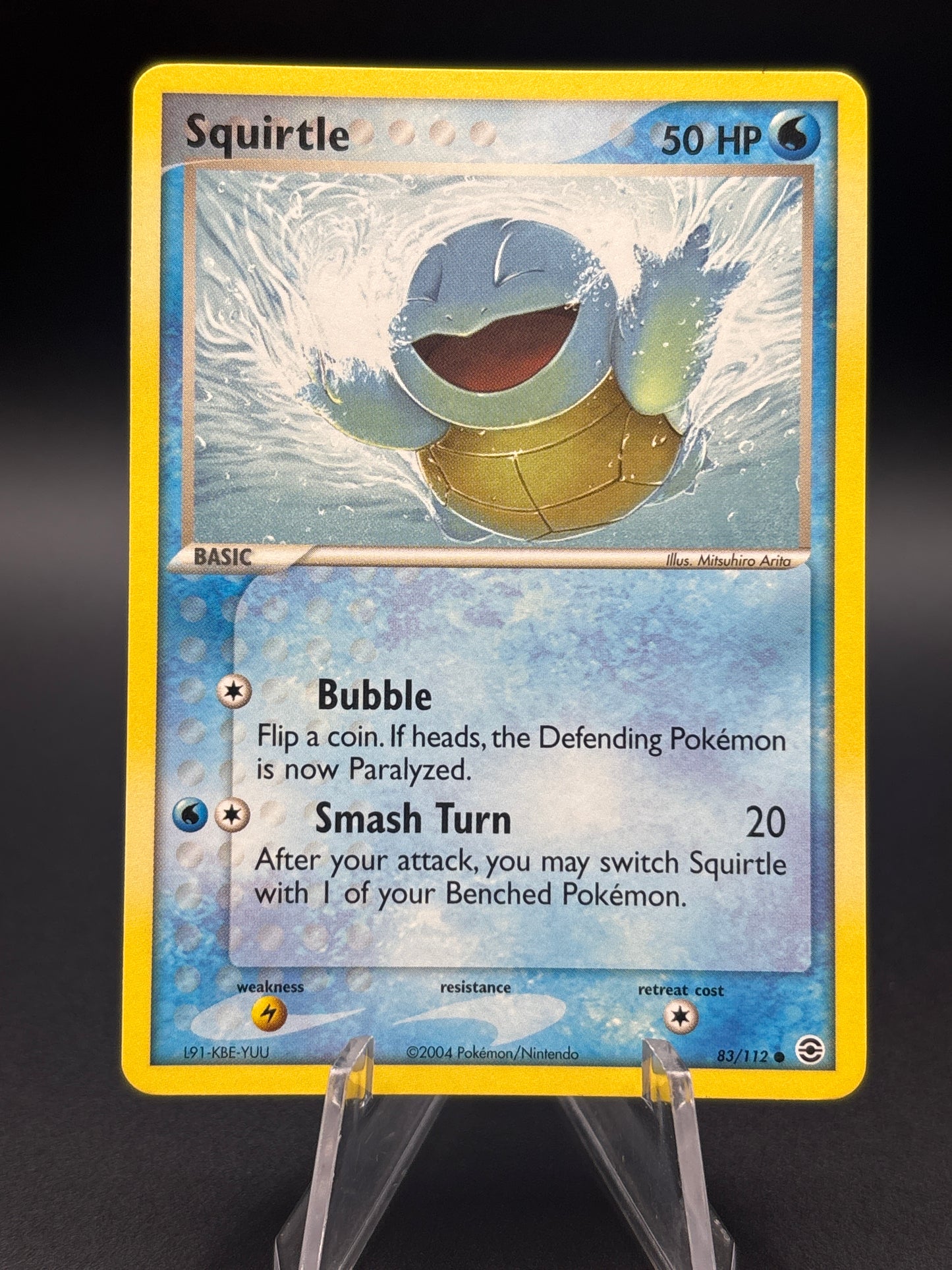 Pokémon TCG: 2004 Squirtle 83/112 - FireRed & LeafGreen