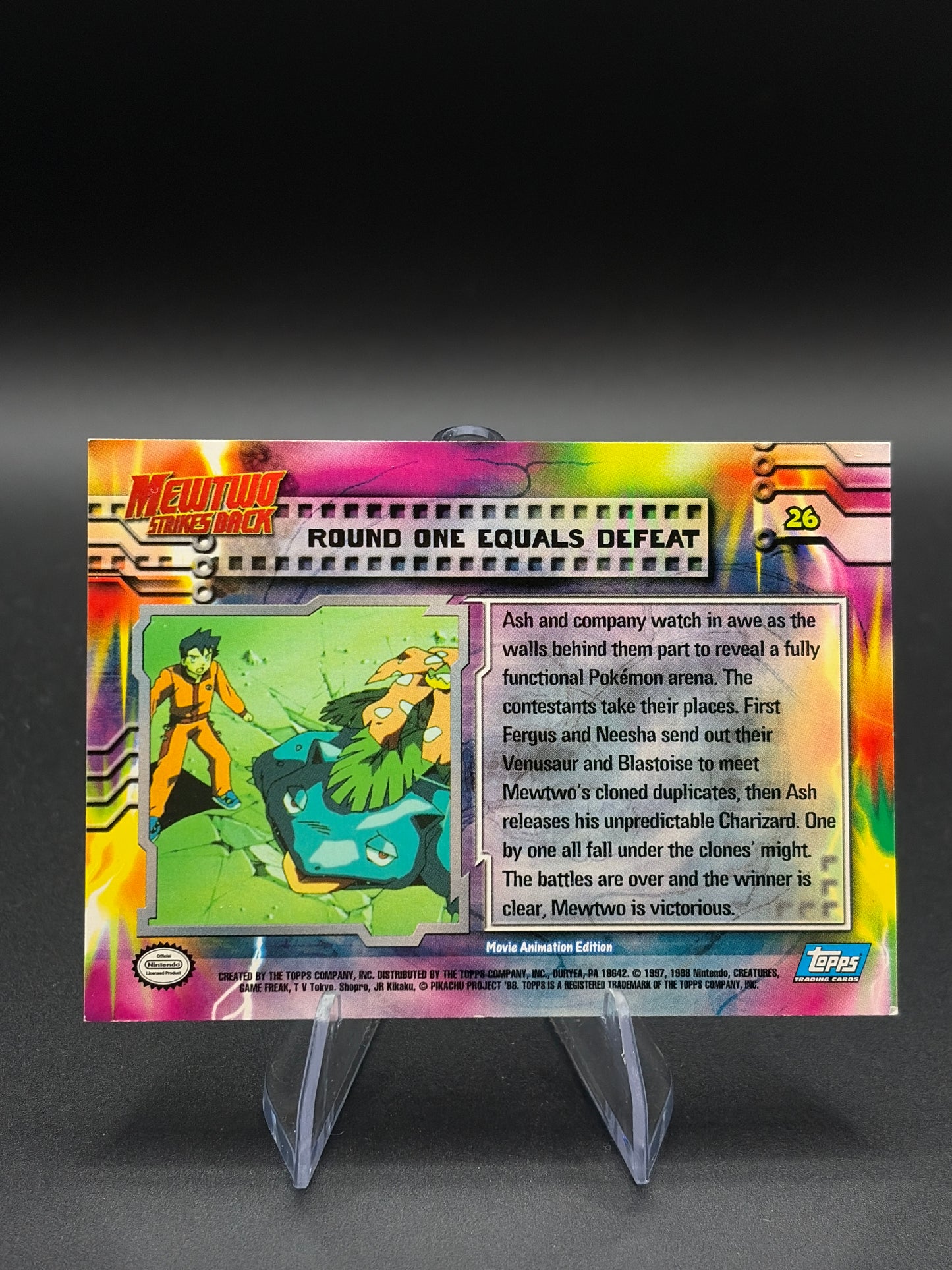 Pokémon TCG : 2000 Topps - Round one equals defeat