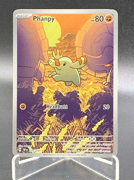 Pokémon TCG 2024 Phanpy 205/191 S&V: Surging Sparks