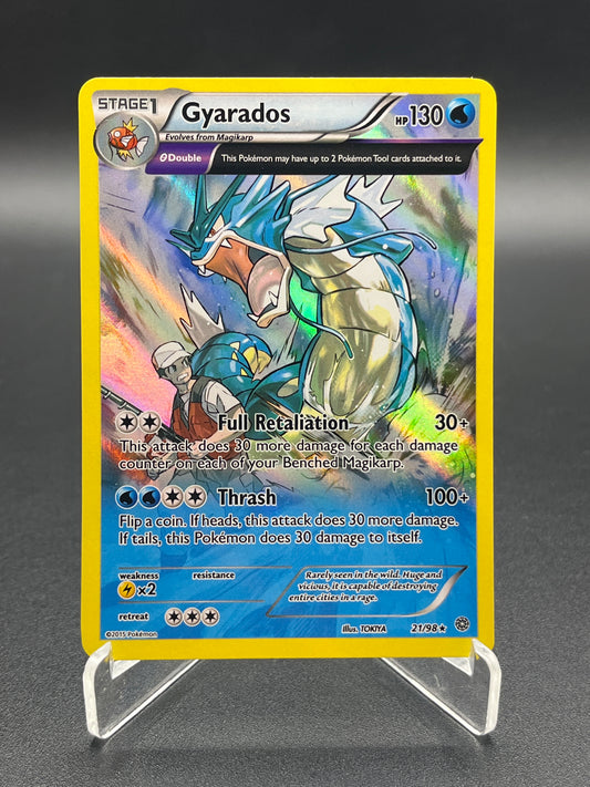 Pokémon TCG: 2015 Gyarados 21/98 XY: Ancient Origins Cosmos Holo