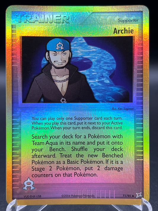 Pokémon TCG: 2004 Archie 71/95 - Team Magma vs Team Aqua