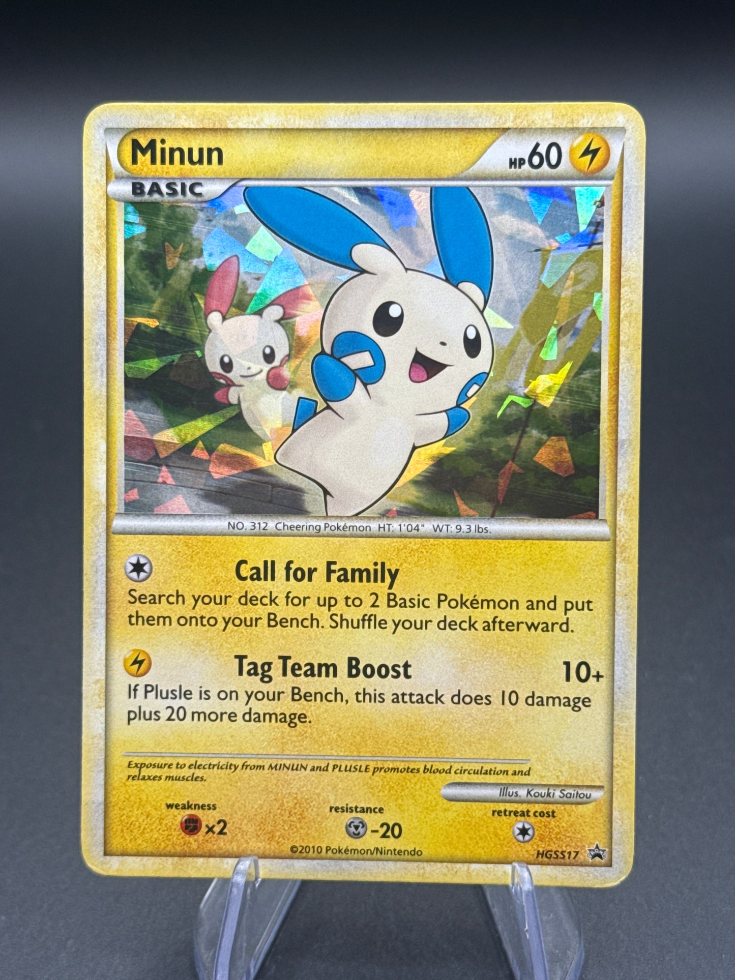 Pokémon TCG: 2010 Minun - HGSS17 - HGSS Promos (PR)