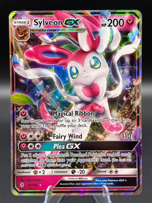 Pokémon TCG: 2017 Sylveon GX - 92/145 - SM: Guardians Rising