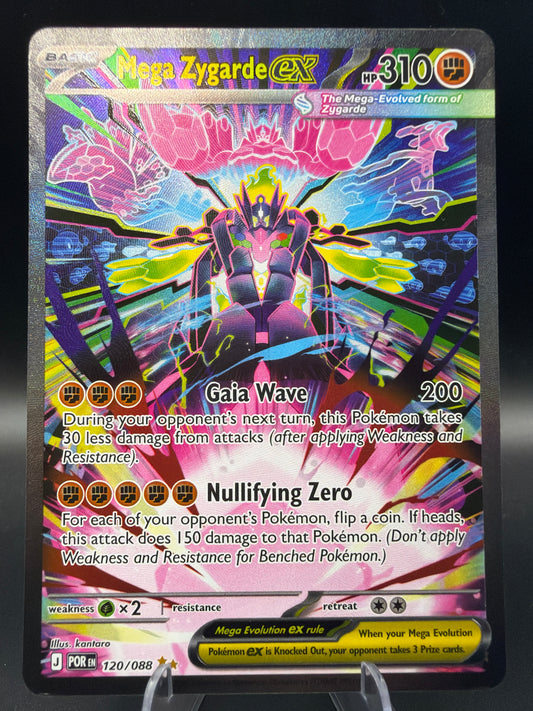 Pokémon TCG: 2026 Mega Zygarde ex - 120/088 - ME03: Perfect Order
