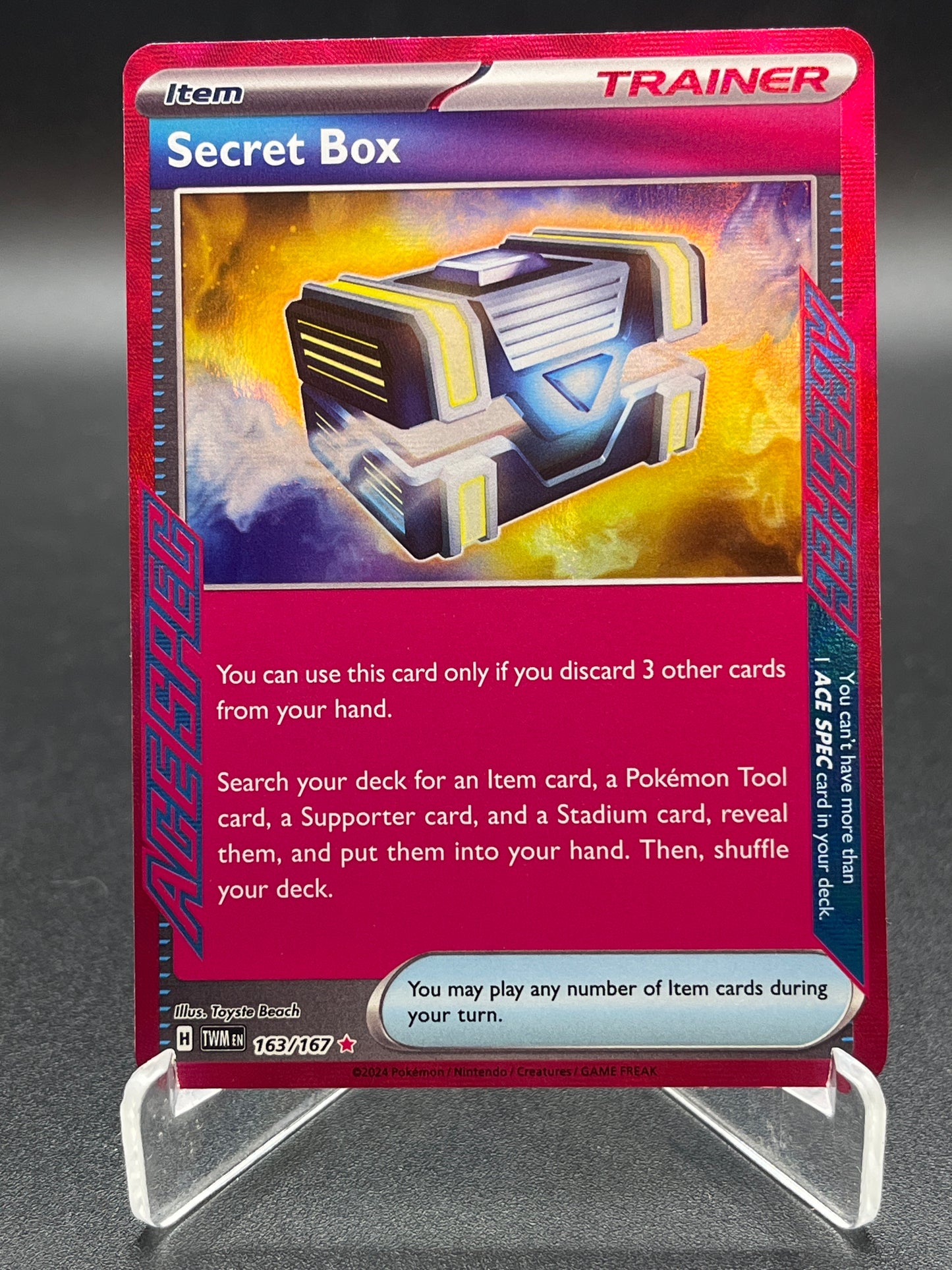 Pokemon TCG: 2024 Secret Box 163/167-  Twilight Masquerade