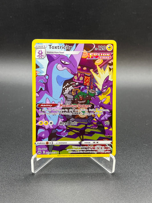 Pokémon TCG: 2023 Toxtricity GG09/GG70 SWSH: Crown Zenith Galarian Gallery