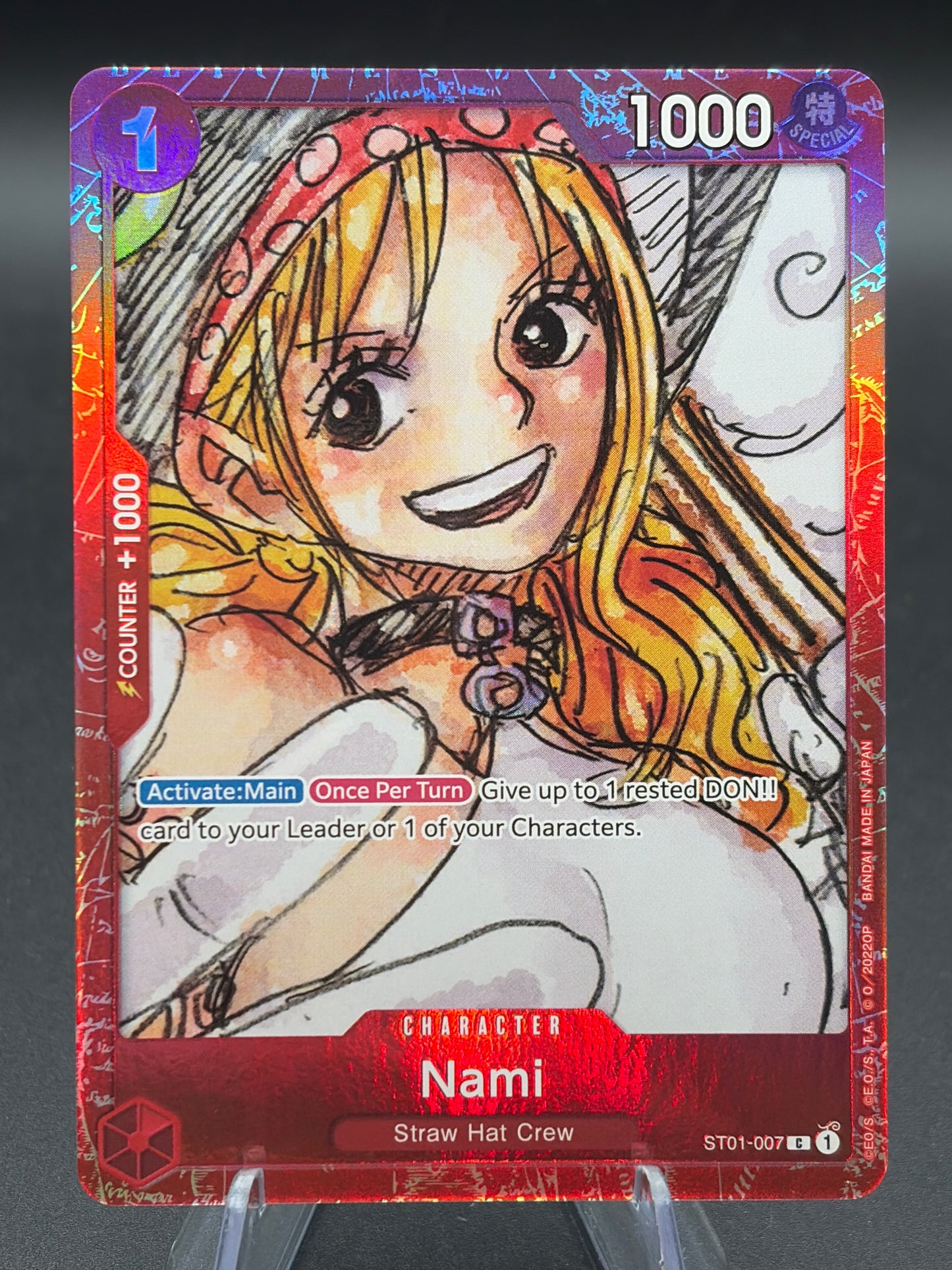 One Piece TCG: Nami (Premium Card Collection -ONE PIECE FILM RED Edition-) - One Piece Promotion Cards (OP-PR)