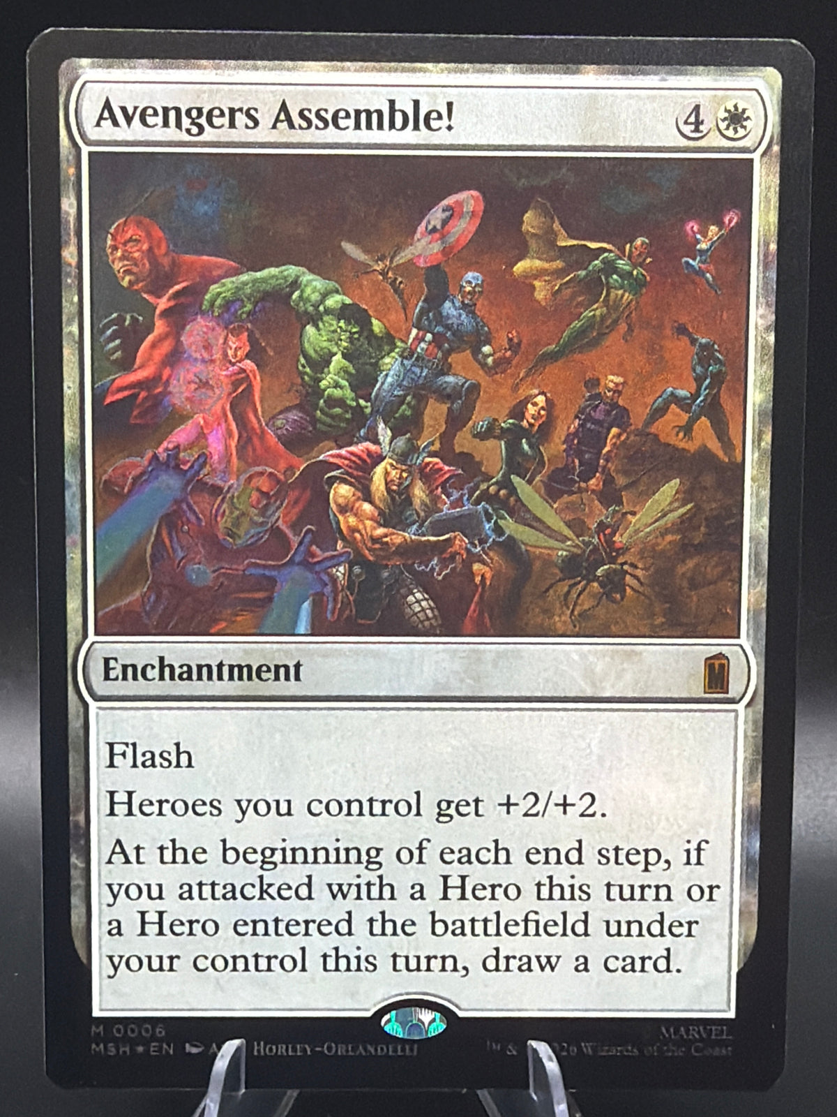 MTG TCG: Avengers Assemble! - Marvel Super Heroes (MSH) FOIL