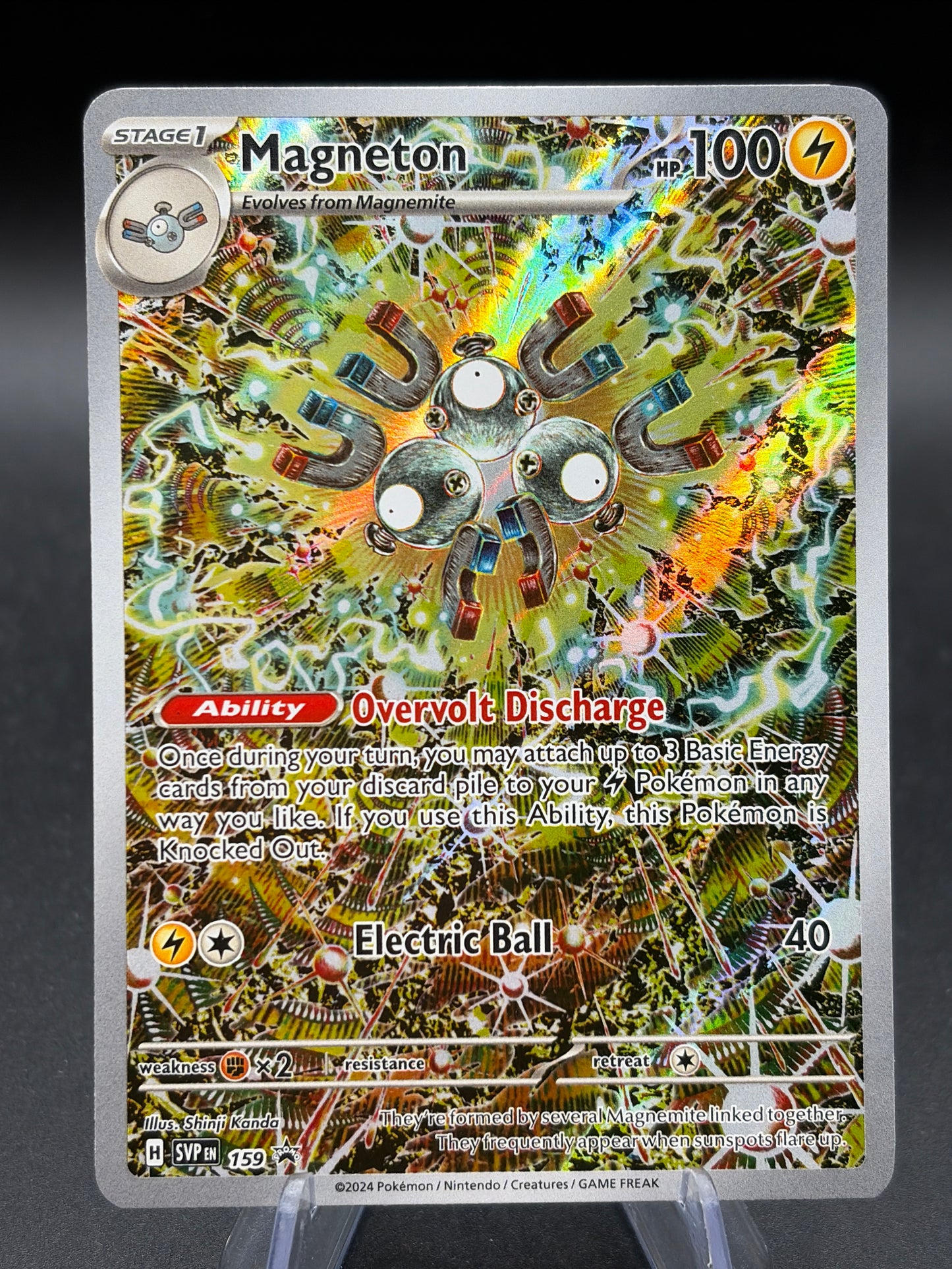 Pokémon TCG: 2024 Magneton - #159 - SV: Scarlet & Violet Promos