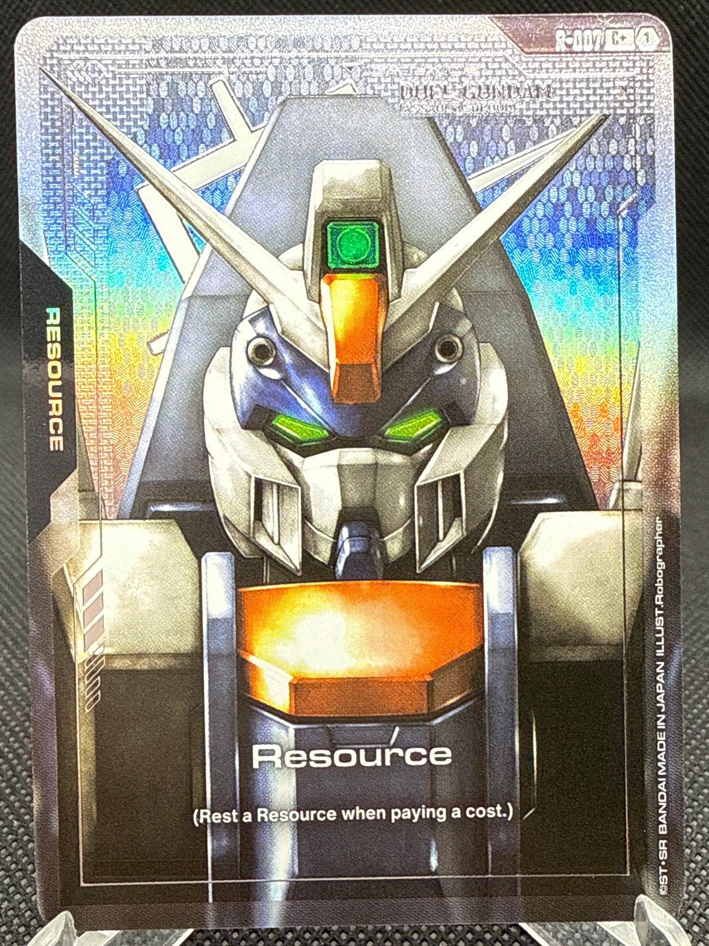 Gundam TCG: Resource R-007 (C+) - Newtype Rising (GD01)