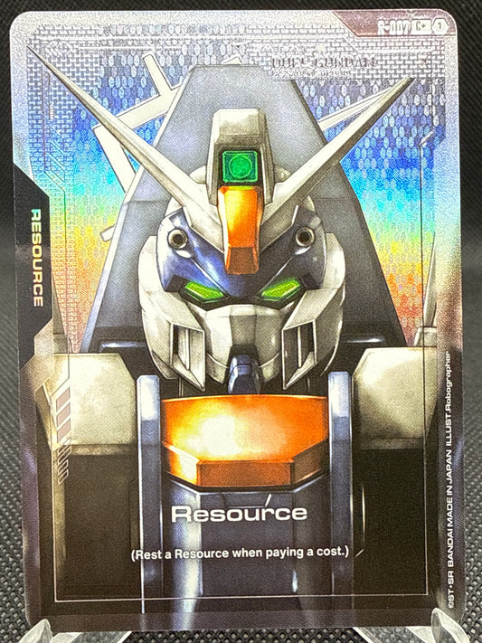 Gundam TCG: Resource R-007 (C+) - Newtype Rising (GD01)