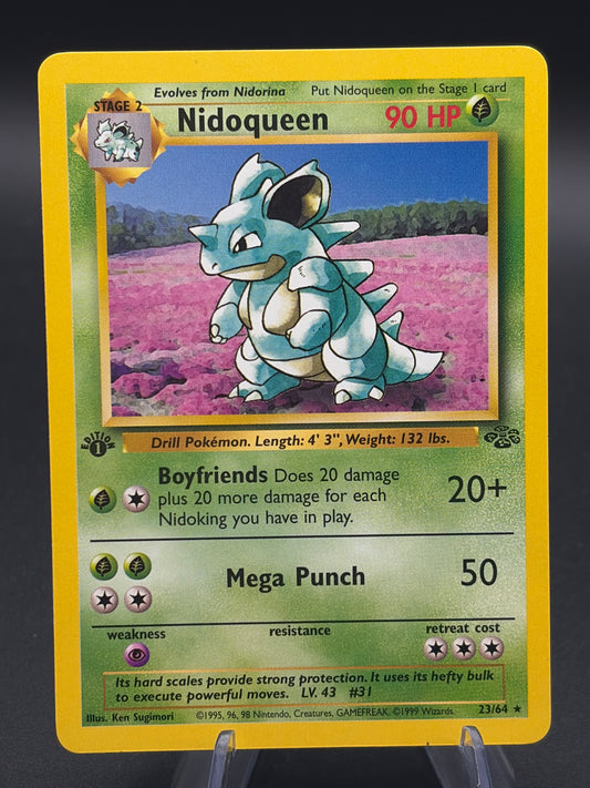 Pokémon TCG: 1999 Nidoqueen 23/64 Jungle Non-Holo First Ed.