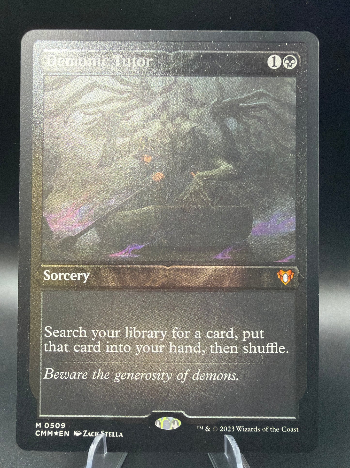 MTG TCG: Demonic Tutor - Revised Edition (3ED)