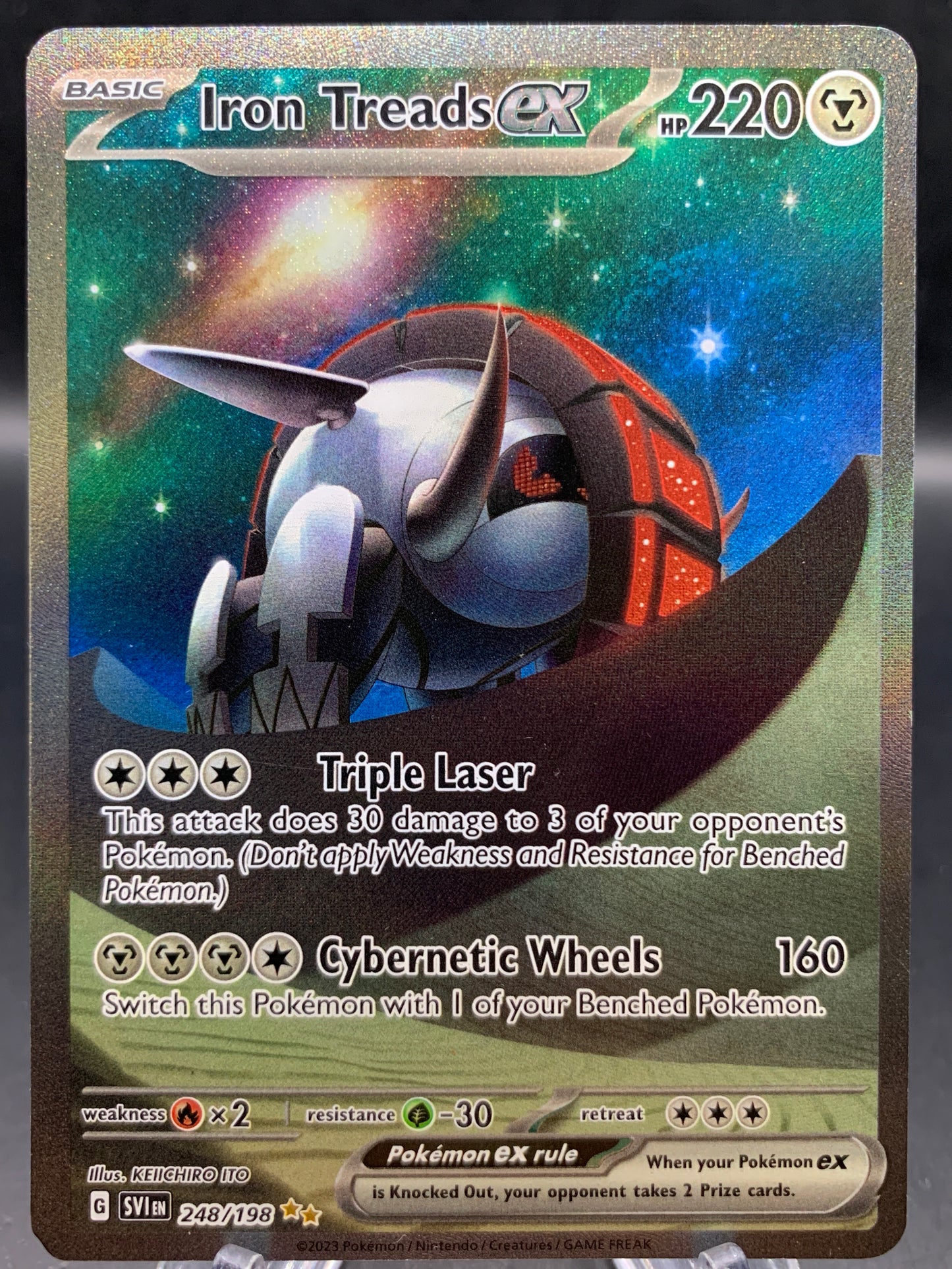 Pokémon TCG: 2023 Iron Treads ex - 248/198 - S&V: Scarlet & Violet