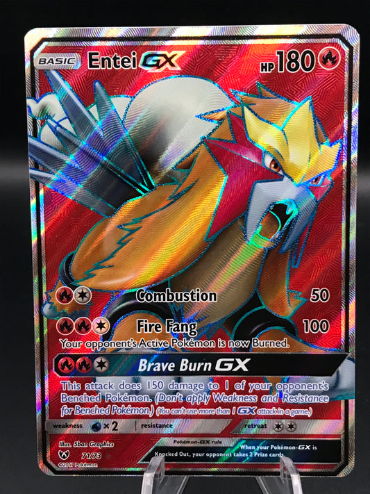 Pokémon TCG: 2017 Entei GX 71/73 SM: Shining Legends