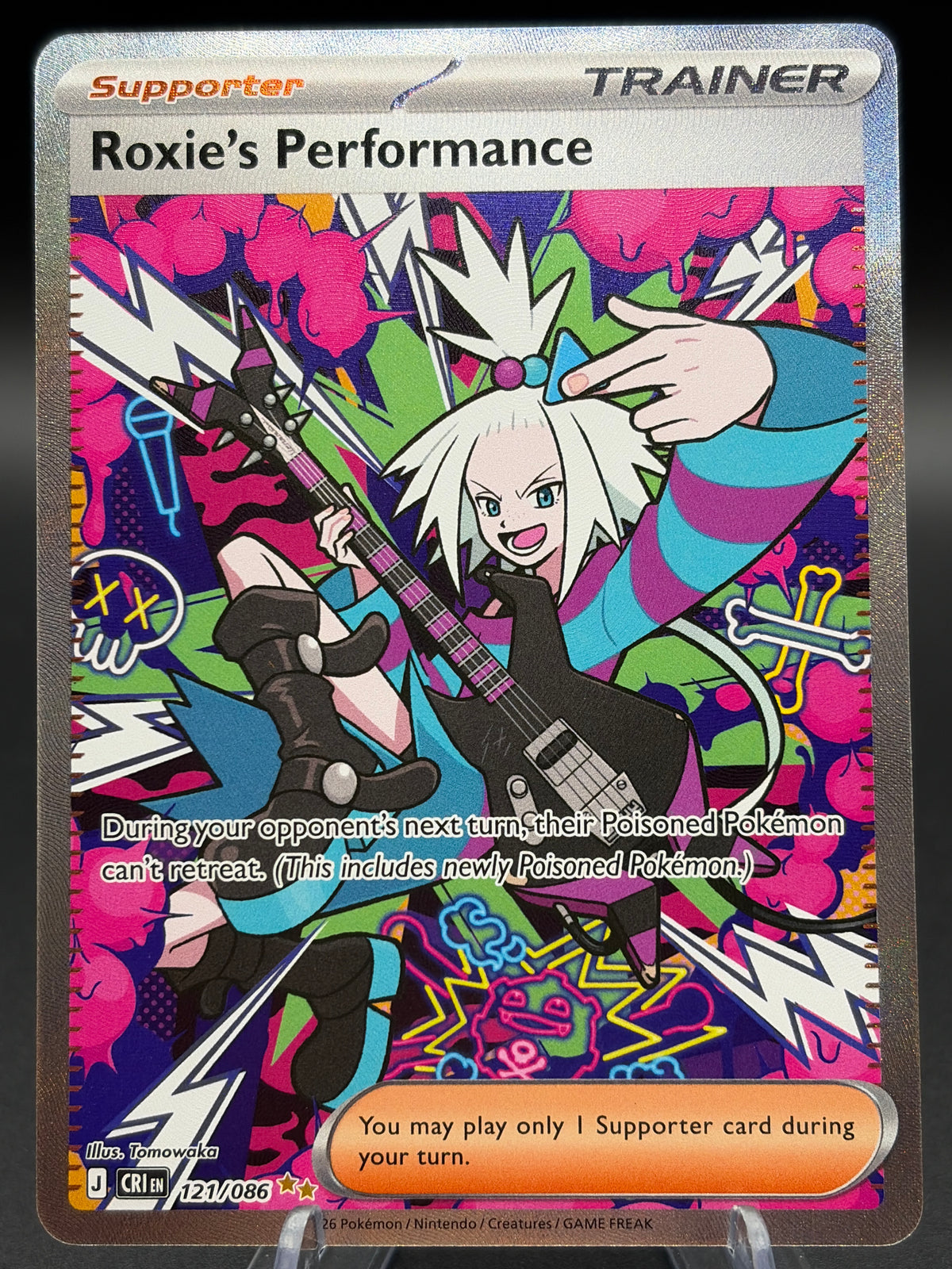 Pokémon TCG: 2026 Roxie's Performance - 121/086 - ME04: Chaos Rising