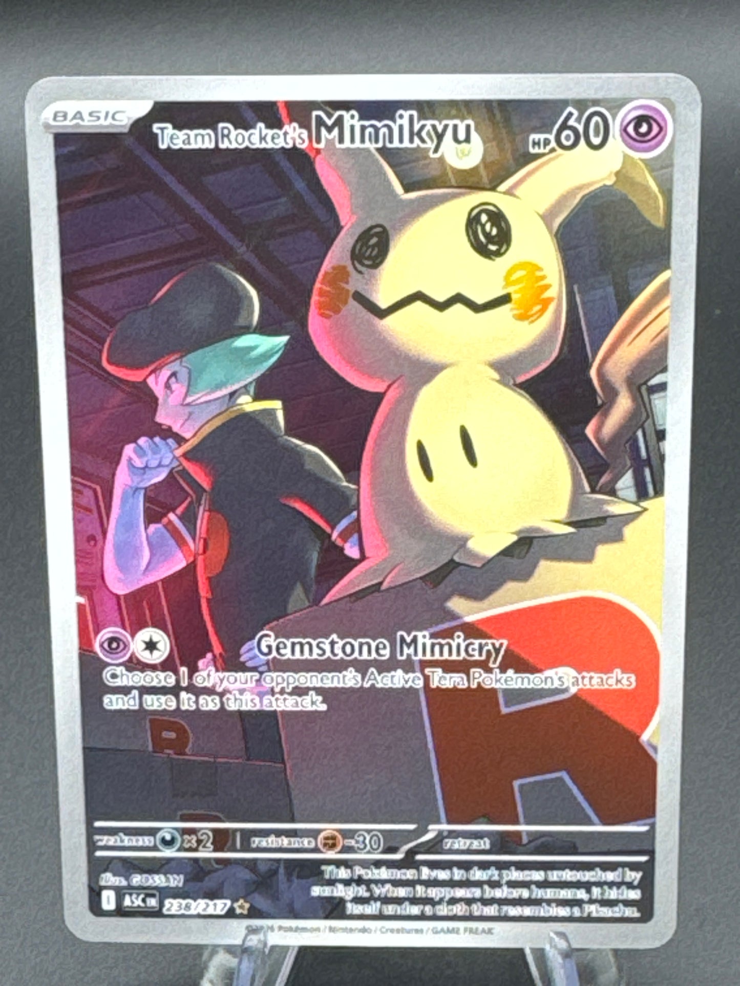 Pokémon TCG: 2026 Team Rocket's Mimikyu - 238/217 - ME: Ascended Heroes