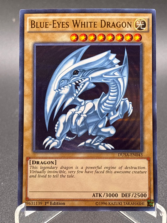 Yu-Gi-Oh! TCG: Blue-Eyes White Dragon - DUSA-EN043 - Duelist Saga (DUSA)