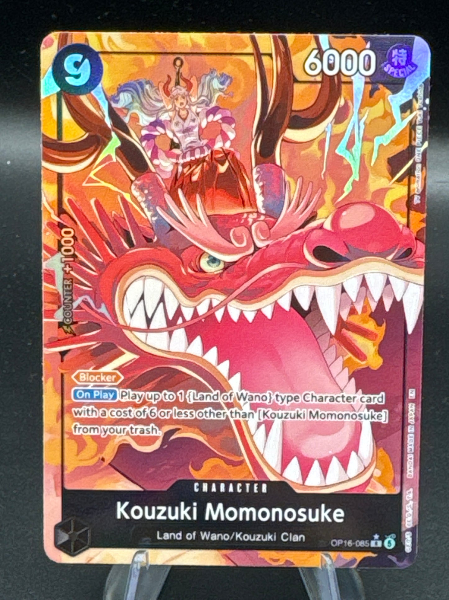 One Piece TCG: Kouzuki Momonosuke - OP16-085 - The Time of Battle