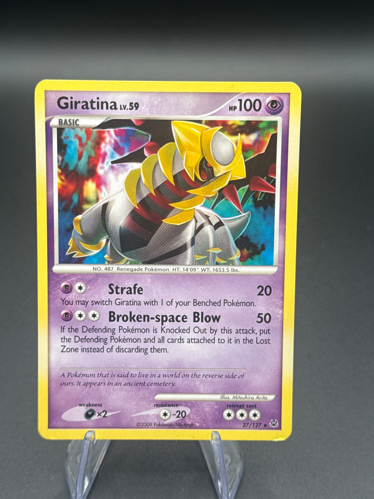 Pokémon TCG: 2009 Giratina 27/127 -  Platinum