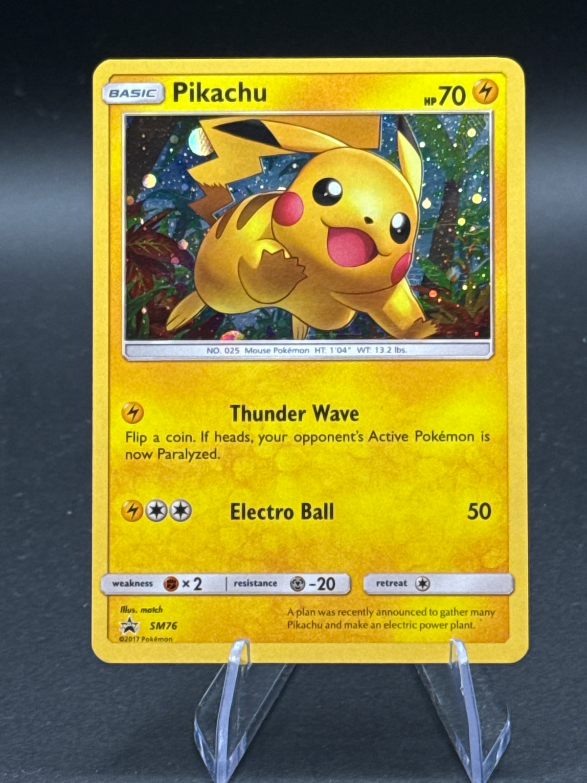 Pokémon TCG: 2017 Pikachu SM76 - Sun & Moon Promo Cards