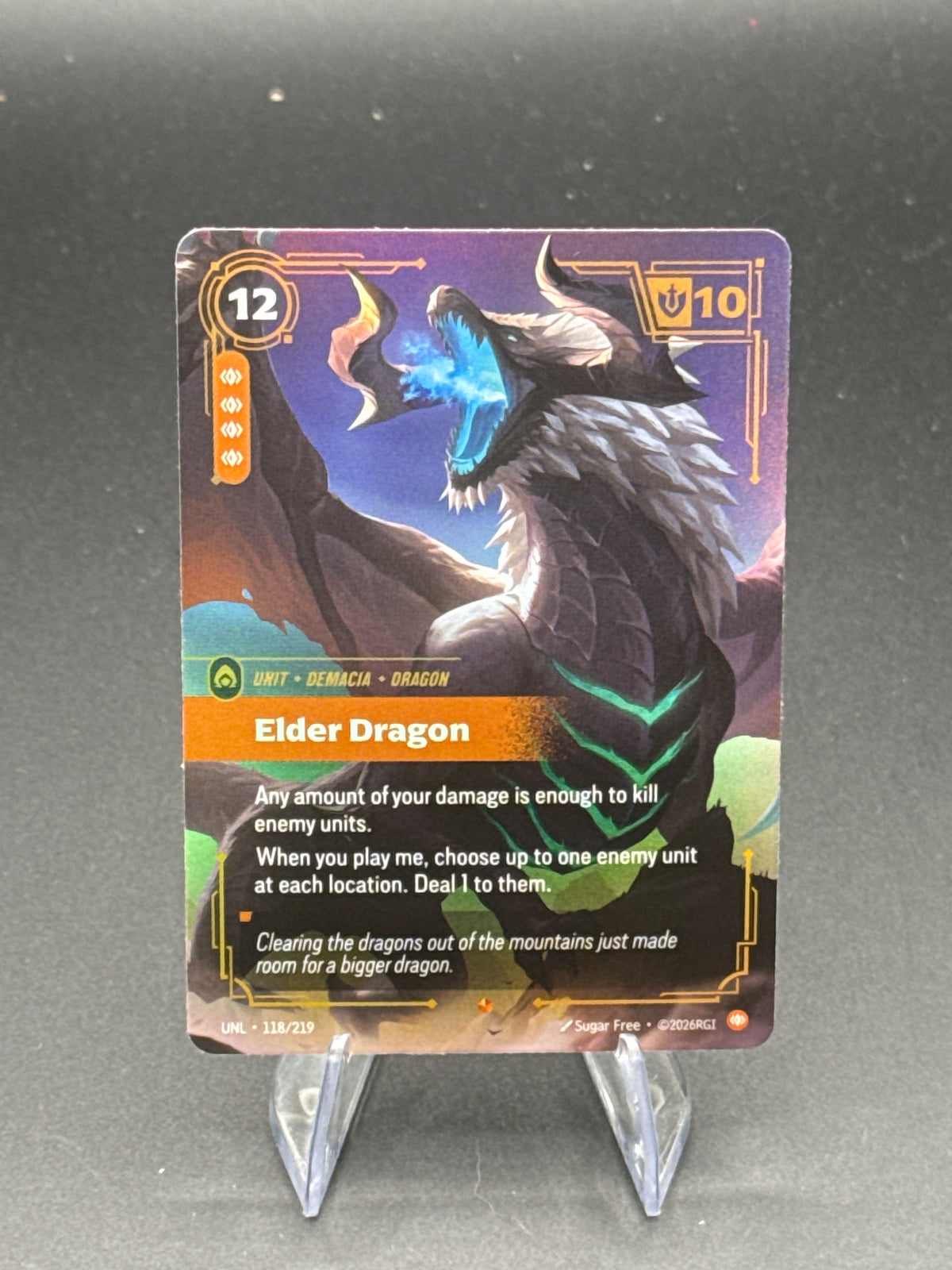Riftbound TCG: 2026 Elder Dragon 118/219 - Unleashed