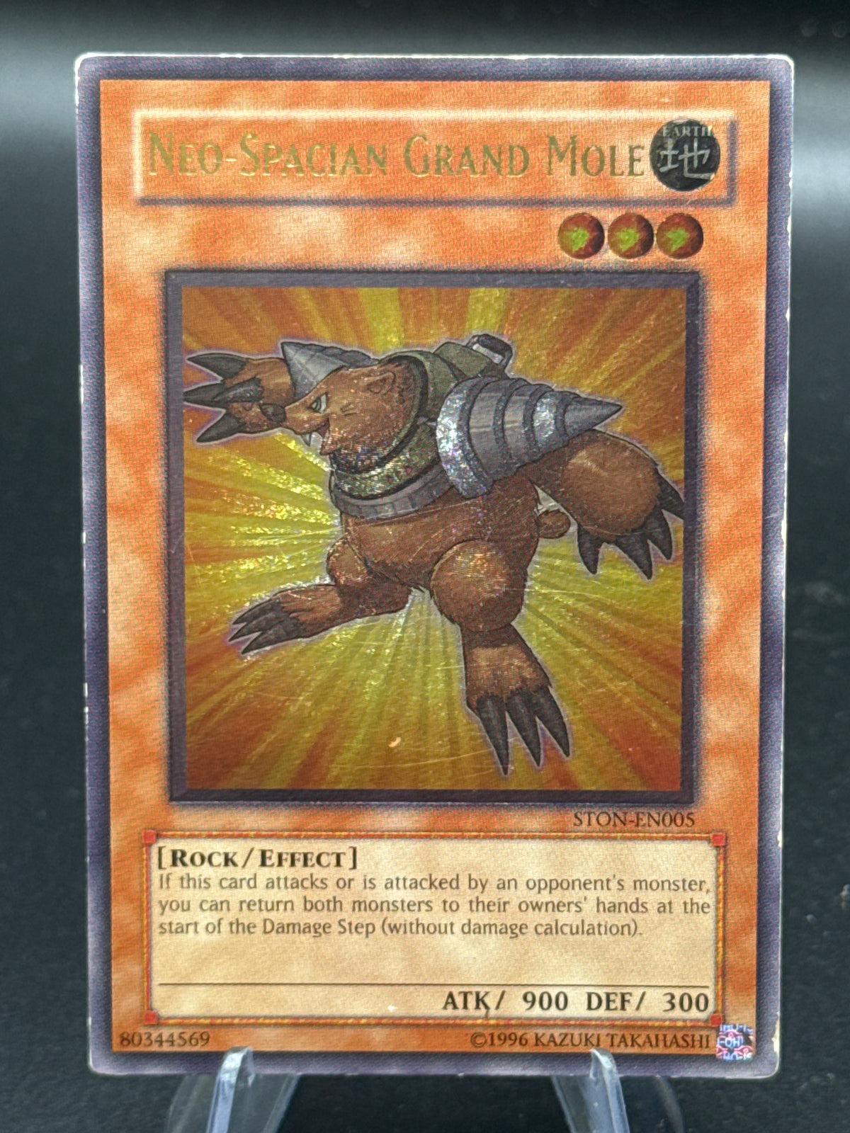 Yu-Gi-Oh! TCG: Neo-Spacian Grand Mole STON-EN005 Strike of Neos