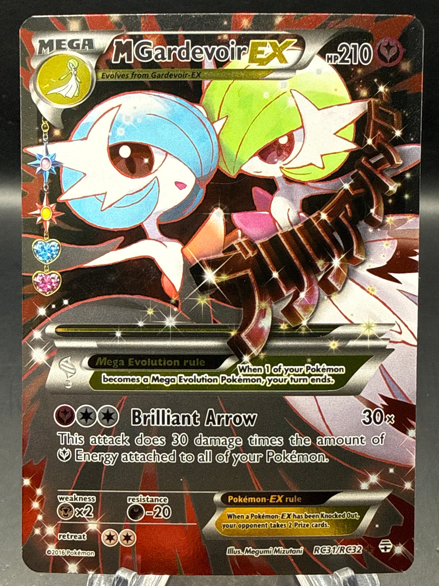 Pokémon TCG: 2016 M Gardevoir Ex - RC31/RC32 - XY: Generations Radiant Collection