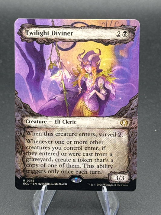 MTG TCG: Twilight Diviner R 0315 (Showcase) - Lorwyn Eclipsed