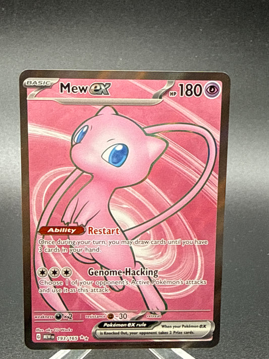 Pokémon TCG: 2023 Mew ex 193/165 SV: Scarlet & Violet 151