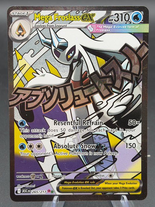 Pokémon TCG: 2026 Mega Froslass ex - 265/217 - ME: Ascended Heroes